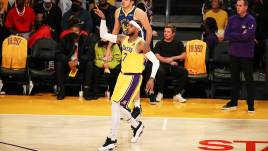 Los Angeles Lakers gegen Miami Heat; Foto vom 19.10.2021