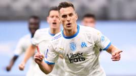 Arkadiusz Milik glich gegen Lyon für Marseille aus (28.02.2021)