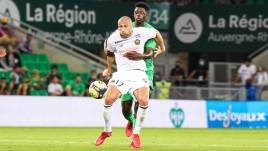 Burak Yilmaz und Saidou Sow trafen beide beim 1:1 im Hinspiel Lille gegen St. Étienne (21.08.2021)