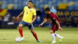 Luis Muriel traf doppelt für Kolumbien gegen Venezuela mit Junior Moreno in der WM-Quali (17.06.2021)