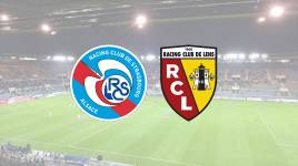 Racing Straßburg gegen RC Lens am 03. 04. 2022