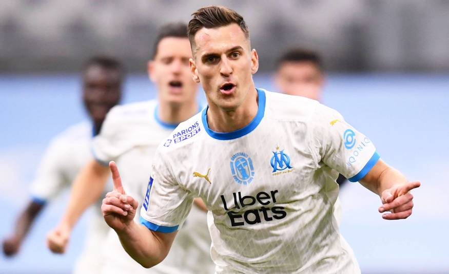 Arkadiusz Milik glich gegen Lyon für Marseille aus (28.02.2021)