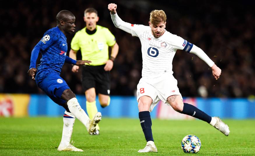 N'Golo Kanté begegnete 2019 Lilles Xeka mit Chelsea (10.12.2019)