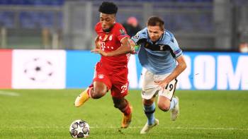 Lazio Rom gegen Bayern München; Hinspiel (1:4); Kingsley Coman, Senad Lulic