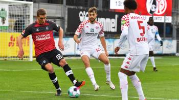 SC Freiburg gegen FSV Mainz 05; Hinspiel (1:3); Nils Petersen, Alexander Hack