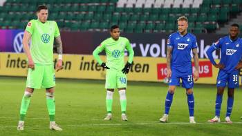 VFL Wolfsburg gegen TSG 1899 Hoffenheim; Hinspiel; Wout Weghorst Elfmeter verschossen