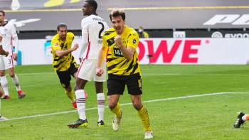 Borussia Dortmund gegen Eintracht Frankfurt (1:2); Mats Hummels