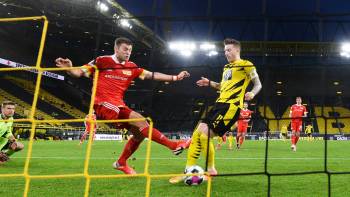 Borussia Dortmund gegen Union Berlin 2:0 Robin Knoche und Marco Reus