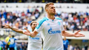 FC Schalke; Simon Terodde 1:0 gegen Paderborn