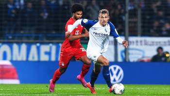 VFL Bochum gegen FC Bayern München (1:2); DFB-Pokal; Serge Gnabry und Robert Tesche