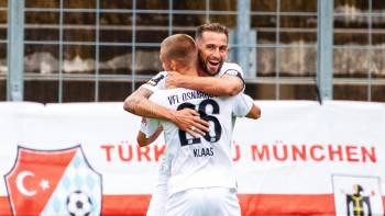 VFL Osnabrück; Marc Heider und Sebastian Klaas gegen Türkgücü München 3:0 